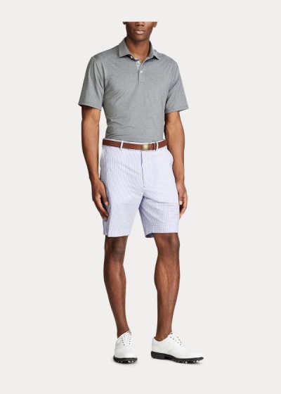 Men's Ralph Lauren Classic Fit Seersucker Shorts | 782965KQY